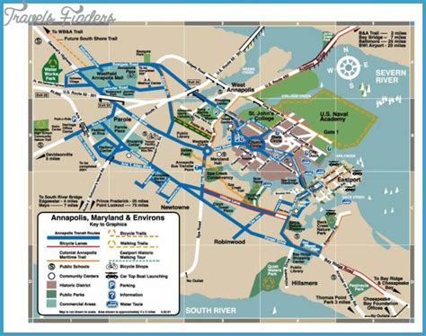 Maryland Map Tourist Attractions - TravelsFinders.Com