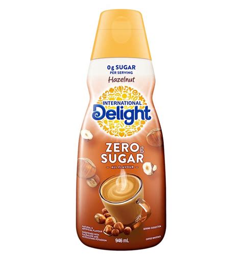 Zero Sugar Hazelnut Coffee Creamer | International Delight Canada | Sugar free hazelnut creamer ...