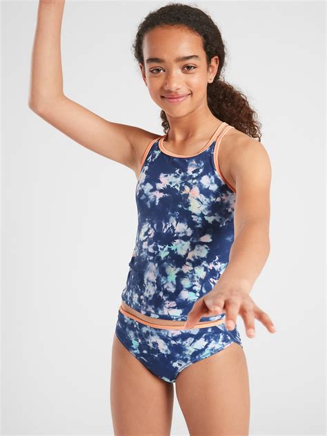 Athleta Girl Tide Dye Tankini Top | Athleta