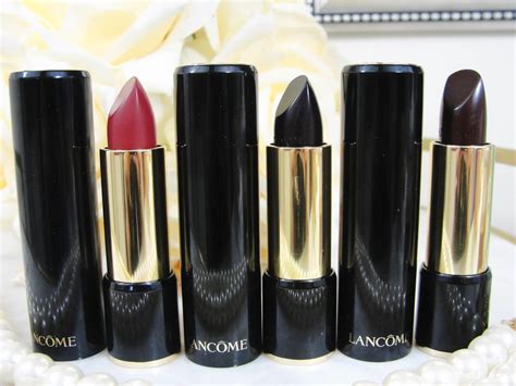 LANCÔME L'ABSOLU ROUGE LIPSTICK REVIEW & SWATCHES