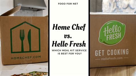 Home Chef Vs. Hello Fresh: How Different Are They Really? | Food For Net