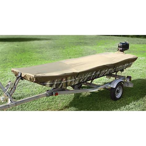 Attwood® 150 - denier 12' Jon Boat Cover - 220359, Boat Covers at Sportsman's Guide