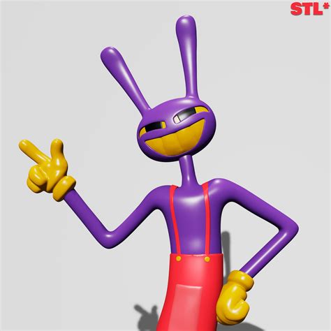 JAX - THE AMAZING DIGITAL CIRCUS | 3D MODEL STL | 3D models download ...