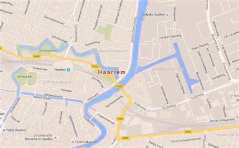 Map of Haarlem