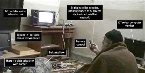 Osama Bin Laden sat glued watching TV pictures of Barack Obama | Daily Mail Online