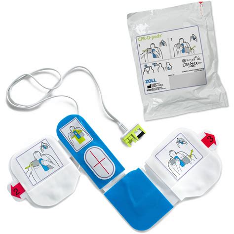 ZOLL Medical AED Plus Defibrillator 1-piece Electrode Pad