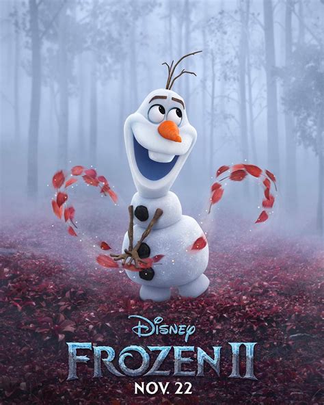 Frozen 2 Character Poster - Olaf - Frozen 2 Photo (43059942) - Fanpop