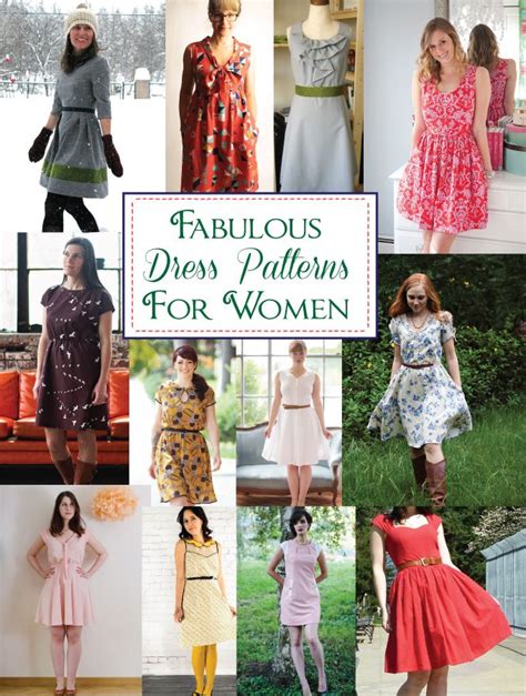 Fabulous Dress Patterns for Women | Dress patterns, Sewing dresses ...