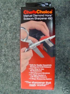 DIAMOND HONE MANUAL SCISSOR SHARPENER