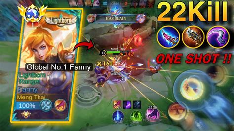 FANNY NEW BUILD ONE SHOT GUIDE !! EASY FIRST BLOOD AND CARRY GAMEPLAY ...