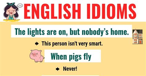 Top 20 Funny Idioms in English You Might Not Know! - ESL Forums