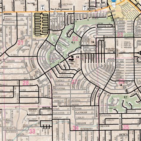 Pahrump Area Map by Nevada Department of Transportation | Avenza Maps