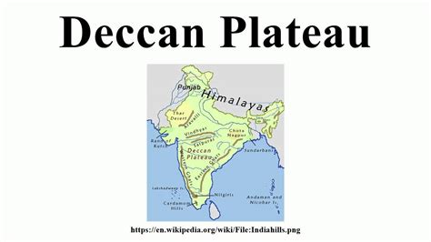 India Map Deccan Plateau This is the session titled deccan plateau