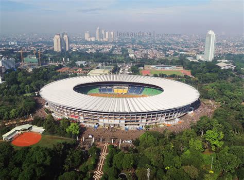 Stadion Gelora Bung Karno - Jasa Foto Udara - Foto Udara