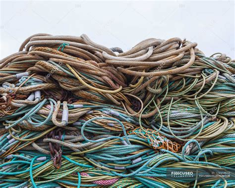 Commercial fishing nets — fishing industry, photography - Stock Photo | #124354610