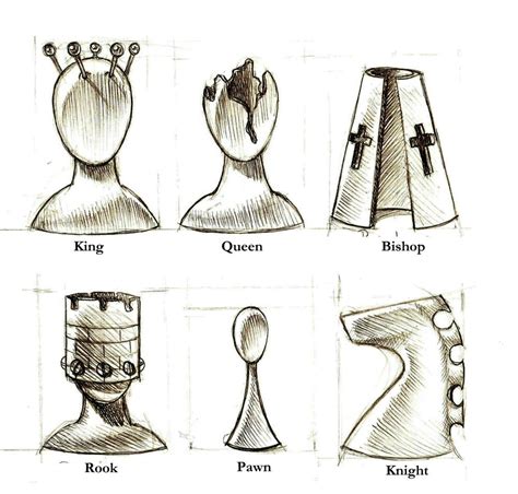 Knight Chess Piece Drawing at GetDrawings | Free download