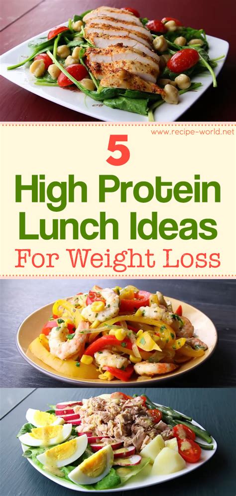 Recipe World 5 High Protein Lunch Ideas For Weight Loss - Recipe World