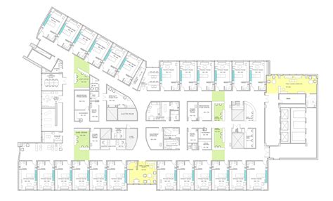 Pediatric Hospital Floor Plan - floorplans.click