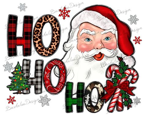 Ho Ho Ho Santa Claus PNG Sublimation Design, Merry Christmas,let It Snow Png,love Christmas ...