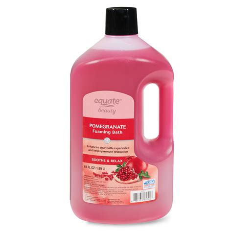 Equate Beauty Pomegranate Foaming Bubble Bath, 64 fl oz - Walmart.com