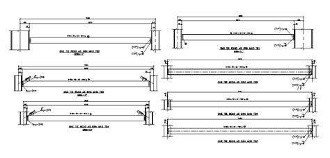 Tie beam detail drawing separated in this AutoCAD file. Download this 2d AutoCAD drawing file ...