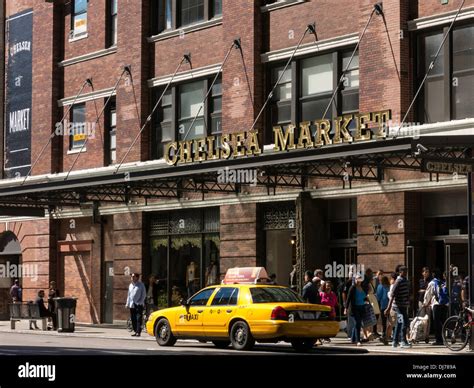 Chelsea Market in Chelsea Neighborhood, NYC Stock Photo - Alamy