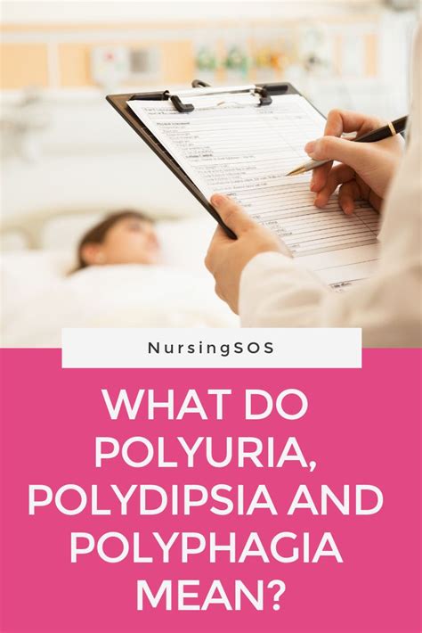 Polyuria, polydipsia, and polyphagia. What does polyuria, polydipsia, and polyphagi… | Nursing ...