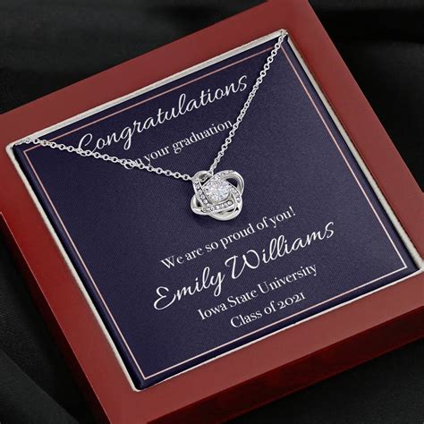 Personalized Graduation Necklace – Teepoem Ltd