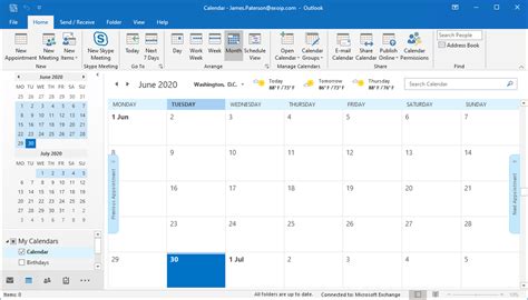 Show week number in Outlook calendar - ALI TAJRAN