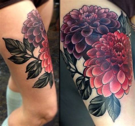 FYeahTattoos.com | Colorful flower tattoo, Flower tattoo designs ...