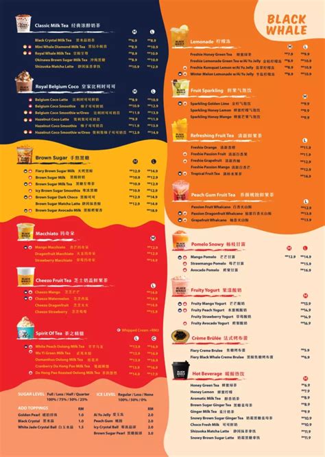 The Black Whale Menu Malaysia Prices & Promos Updated 2024