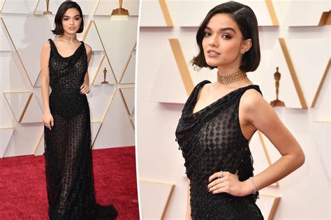 Rachel Zegler rocks sheer dress at Oscars 2022 after snub