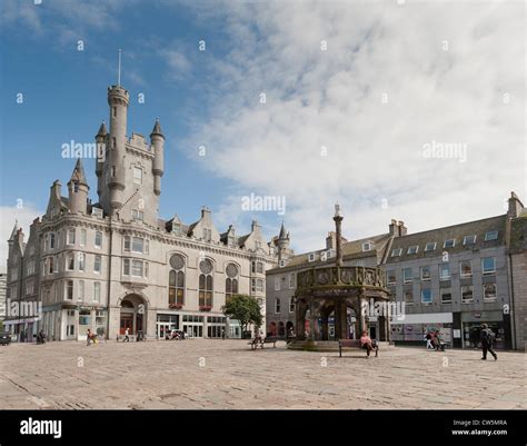 Castle Street Aberdeen Stock Photo - Alamy