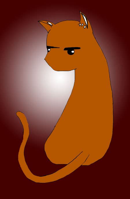 Kyo Sohma - Cat Form, Colour by kabbitdrawrer on DeviantArt