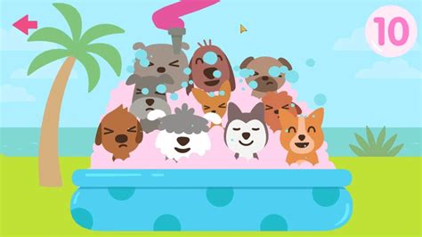 Sago Mini Puppy Preschool (Learn How to Count ) - Best App For Kids - YouTube