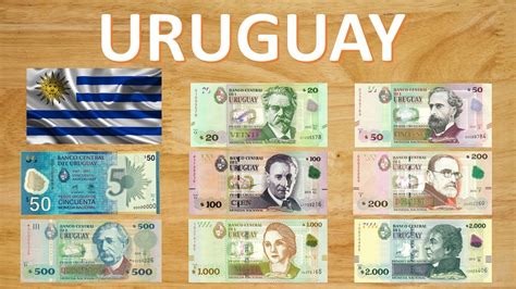 Billetes que circulan Actualmente en Uruguay – Pesos Uruguayos (2018) - YouTube