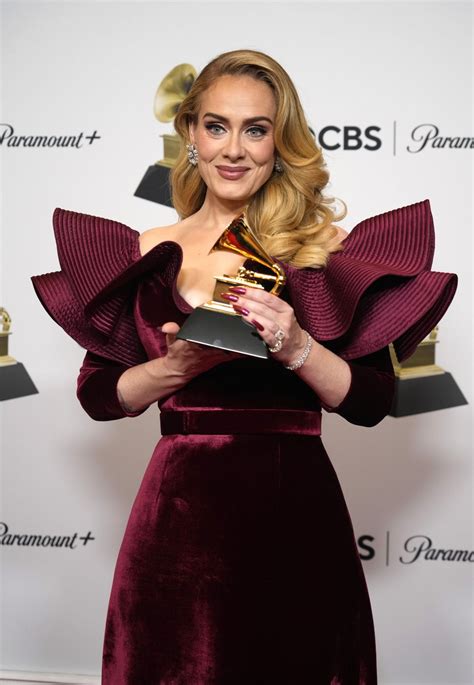 Adele – GRAMMY Awards 2023 • CelebMafia