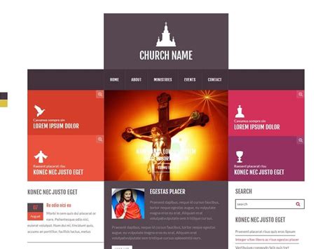 Best Free Church Html Website Templates 2019 - Freehtmldesigns