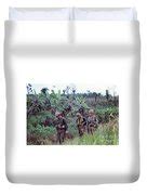 Out on patrol 4th Infantry Division Central Highlands of Vietnam 1968 Photograph by Monterey ...