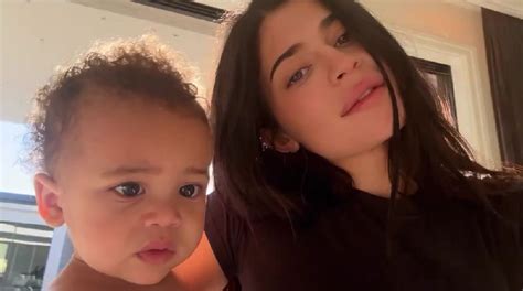 Kylie Jenner Lovingly Kisses 1-Year-Old Son Aire in Adorable New Video