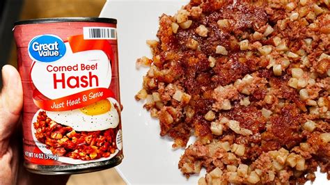 How To Cook: Crispy Canned Corned Beef Hash - YouTube