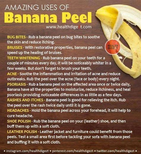 DON'T THROW THE BANANA PEEL OUT | Tips and Tricks | Pinterest | The o'jays, Benefits of banana ...