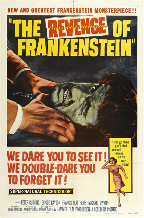 Pin by Robert Smoothy on CURSE OF FRANKENSTEIN - TERENCE FISHER - 1957 | Classic horror movies ...