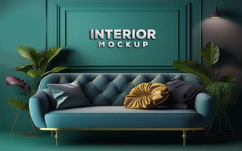 Luxury Interior Logo Mockup #361163 - TemplateMonster