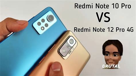 Redmi Note 10 Pro vs Redmi Note 12 Pro 4G - YouTube