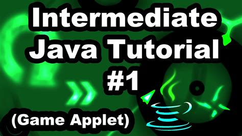 Learn Java 2.1- Game Programming -Creating a Web Applet - YouTube