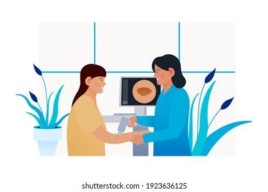 Dermatoscopy Skin Cancer Screening Medical Equipment Stock Vector (Royalty Free) 1923636125 ...