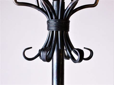 Rustic Wrought Iron Coat Rack - Great Lakes Metal Fabrication