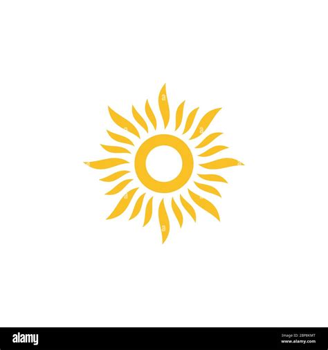 The sun logo hi-res stock photography and images - Alamy