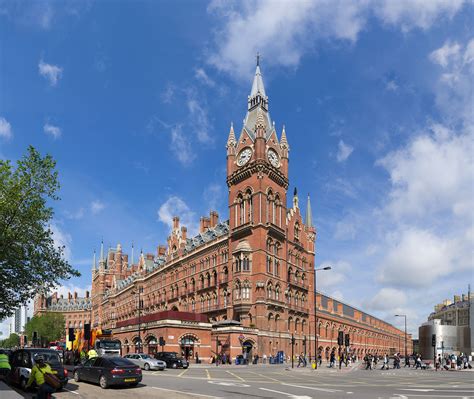 Great London Buildings: St. Pancras International Railway Station - A Victorian Masterpiece ...